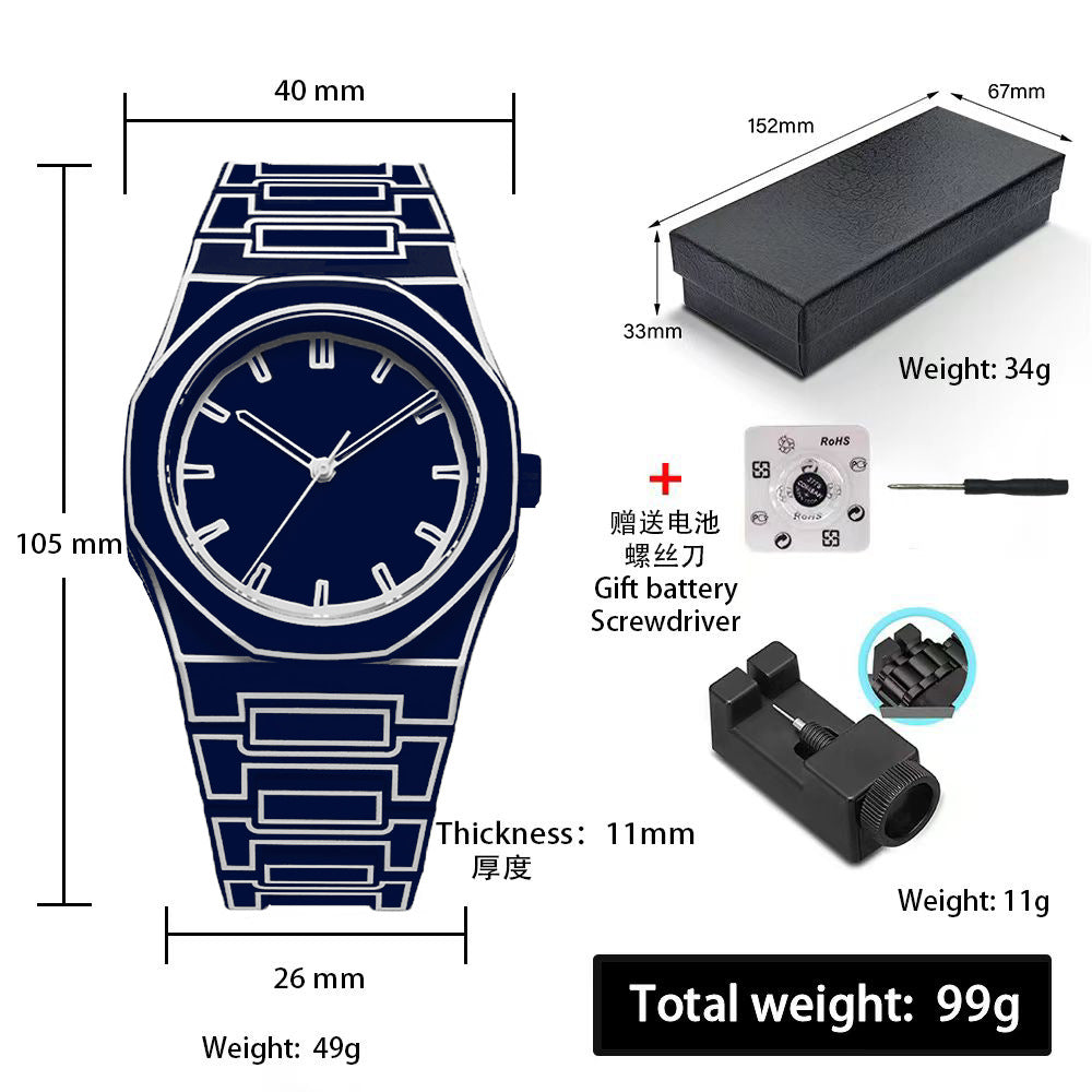 2026 Watches for Men, High-End Waterproof Women's Watches, Popular in Southeast Asia and the Middle East, Plastic Men's Quartz Watches Wholesale