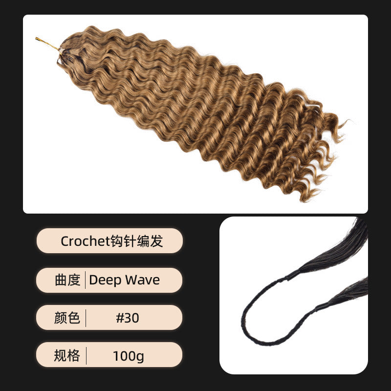 Source Factory Human Hair Wig Crochet Hair Extension Crochet Hair Humanhair Export Wig