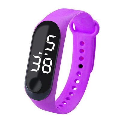 Electronic Watch Luminous Waterproof Handring Watch M3led Sports Couple Simple Fashion Children Youth Adult Watch