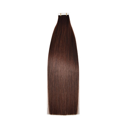 Spot Wholesale Pu Real Hair Film Hair Women's Seamless Hair Extensions Tape in Hair Extension Wigs