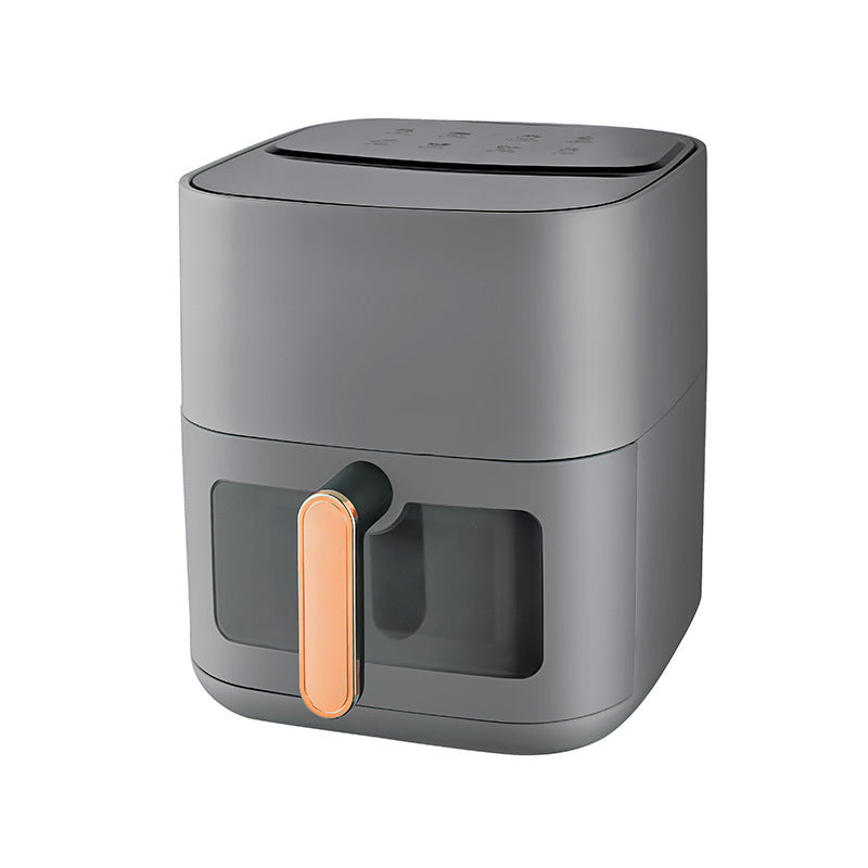 Air Fryer Intelligent Temperature Control Oven Household Crispy Meat Oil-Free Transparent Visual Full Glass Pot Fully Automatic Electric Fryer