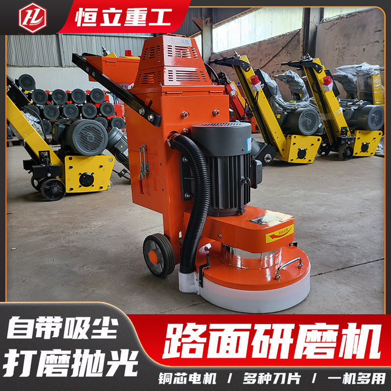Wet and Dry Grinding Machine Floor Grinding Machine Hand-Held Epoxy Floor Grinding Machine Spot Dust-Free Floor Grinding Machine