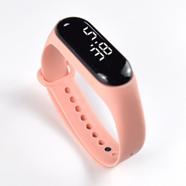 Electronic Watch Luminous Waterproof Handring Watch M3led Sports Couple Simple Fashion Children Youth Adult Watch