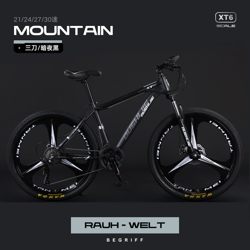 Mountain Bike Men and Women Adult Commuter Teenagers Variable Speed Student Shock Absorption off-Road Racing Bike Cross-Border