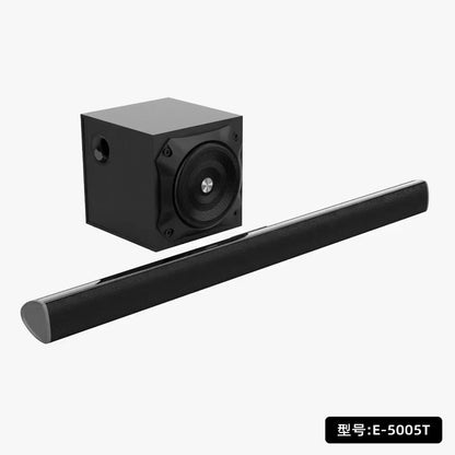 Hoxen E-5005T Huaxing 2025 New Sound Column Strip Multimedia Connection Bluetooth Speaker Sound Bar Manufacturer