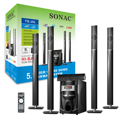 5.1 Bluetooth subwoofer multimedia Bluetooth Home Theater High-power speaker audio Africa Ghana