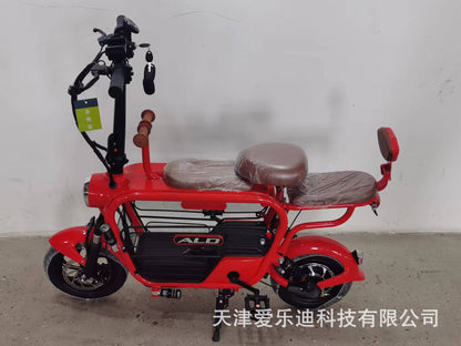 Vietnam Two-Wheeled Pet Lithium Battery Car Family Fashion Assist Foldableing Small Scooter 48V Electric Car