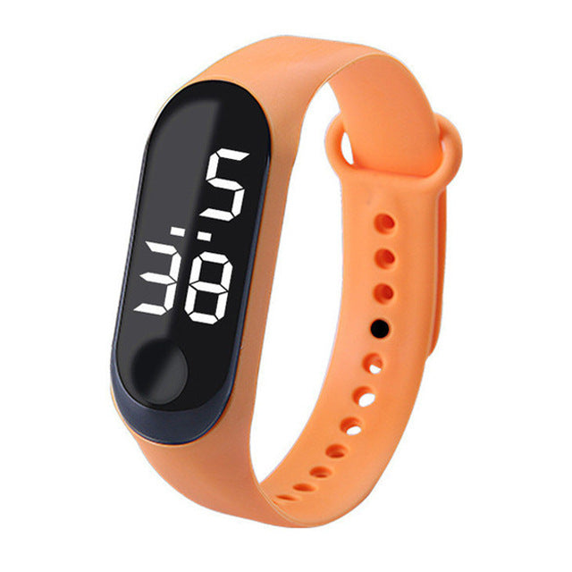 Electronic Watch Luminous Waterproof Handring Watch M3led Sports Couple Simple Fashion Children Youth Adult Watch