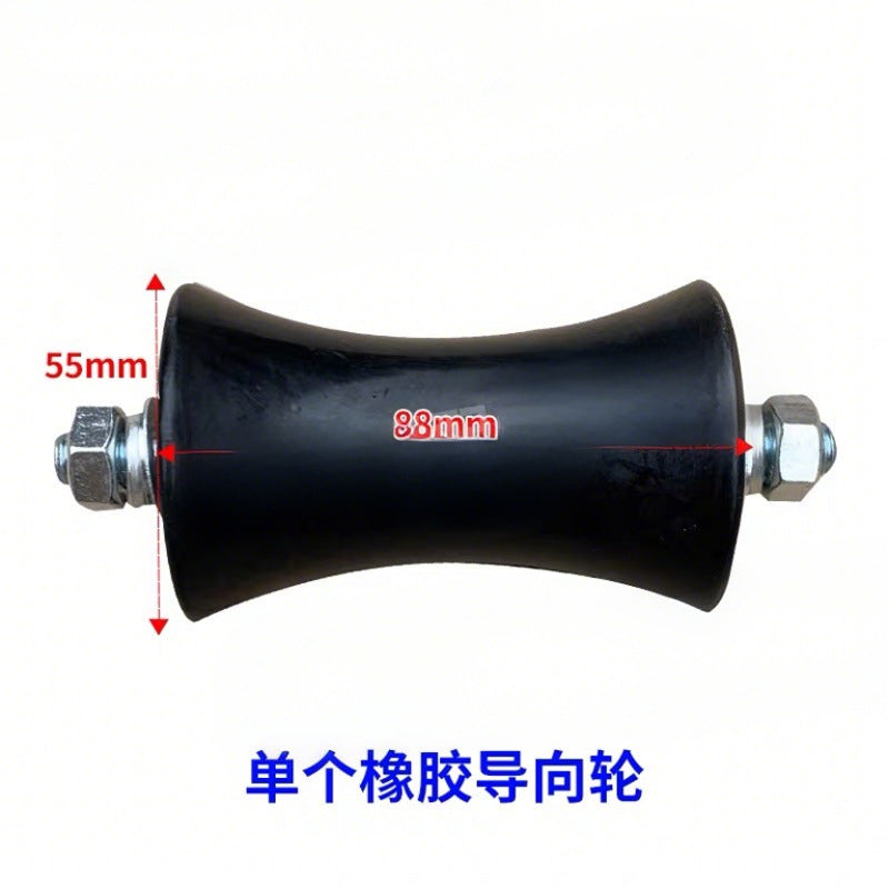Elevator Compensation Chain Guide Device Anti-Sway Device Guide Wheel 55X88 Suitable for Xizi Mitsubishi Escalator Accessories