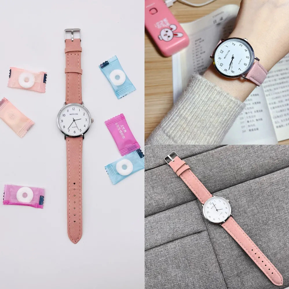 Exam-Specific Watch for Male and Female Middle School Students, Simple Silent Mechanical Trend, College Entrance Examination Electronic Quartz, Clear Numbers