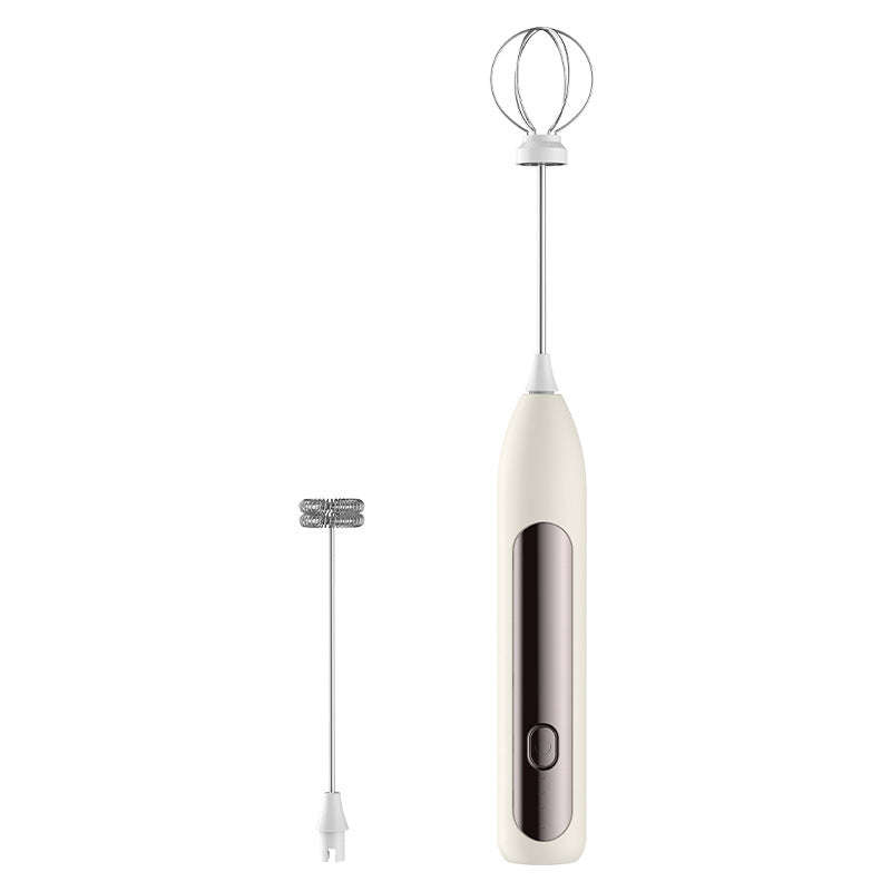 Cross-Border Electric Eggbeater Hand-Held Kitchen Baking Cream Frother Household Mini Milk Coffee Blender