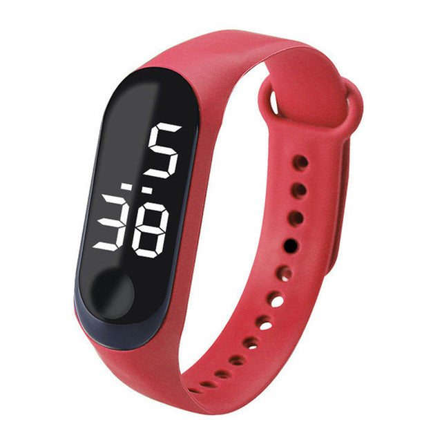 Electronic Watch Luminous Waterproof Handring Watch M3led Sports Couple Simple Fashion Children Youth Adult Watch