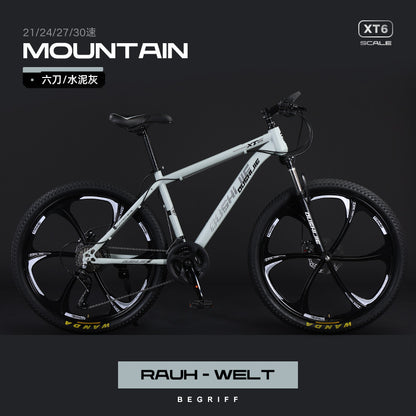 Mountain Bike Men and Women Adult Commuter Teenagers Variable Speed Student Shock Absorption off-Road Racing Bike Cross-Border