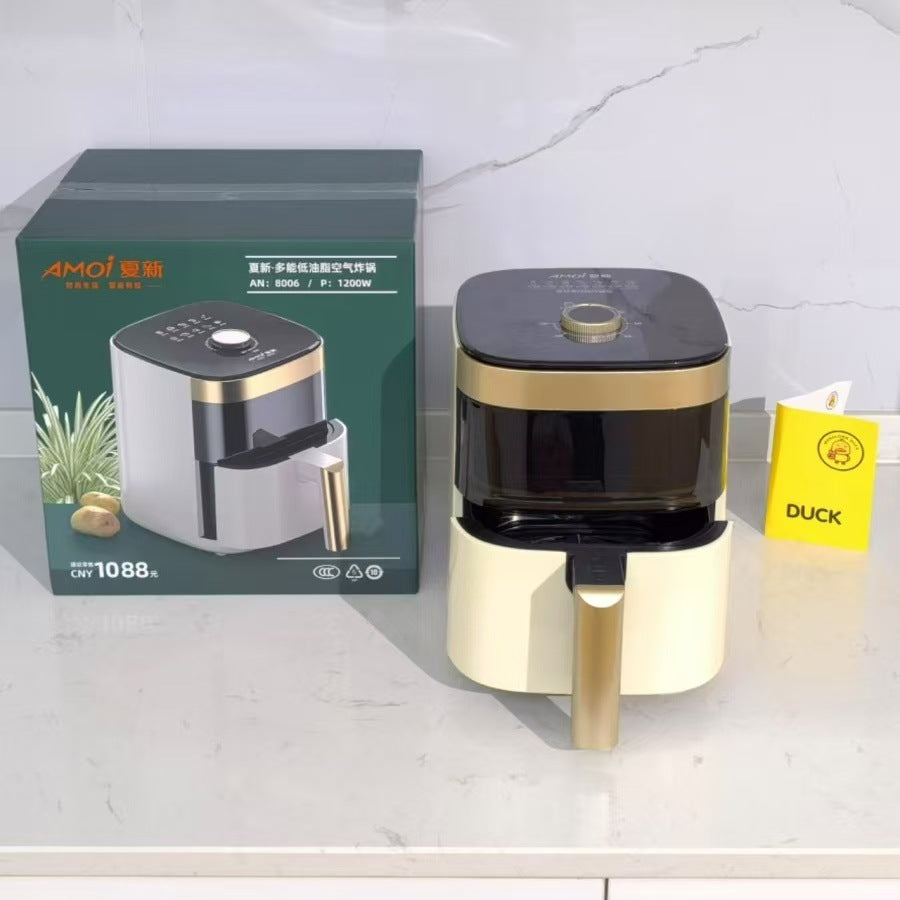Xia Xin Air Fryer Large Capacity Oil-Free Electric Fryer French Fries Machine All-In-One Electric Oven Visual Multi-Function Fryer