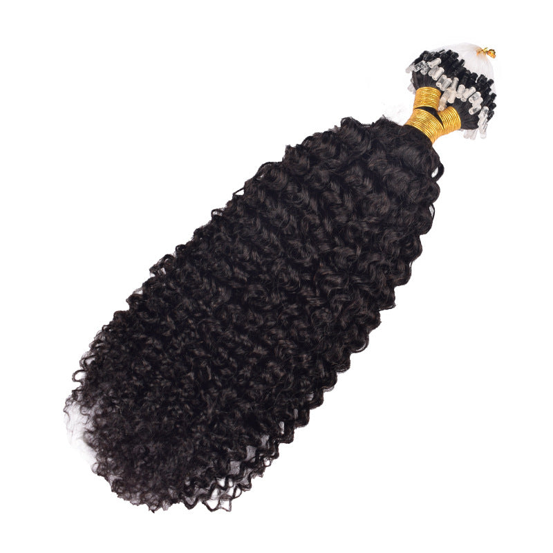 European and American Cross-border Wig Real-person Hair Silk Fishing Line Hair Hair Hair Hair Bundles human hair Traceless Hair Hair Hair Hair for Women
