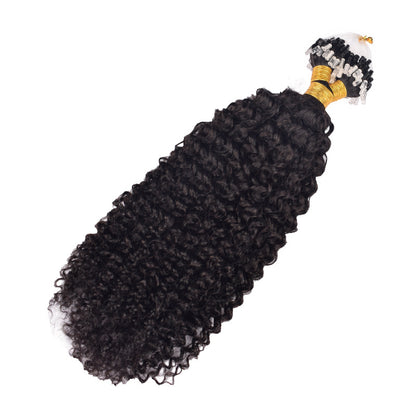 European and American Cross-border Wig Real-person Hair Silk Fishing Line Hair Hair Hair Hair Bundles human hair Traceless Hair Hair Hair Hair for Women