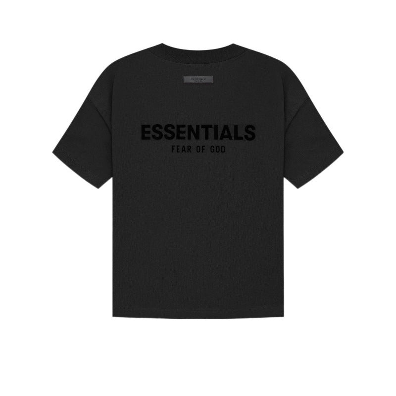 High-End Original Goods Essentials Children's Clothing T-Shirt Short-Sleeved Trendy Brand Gym High Street Boys and Girls Family Clothing