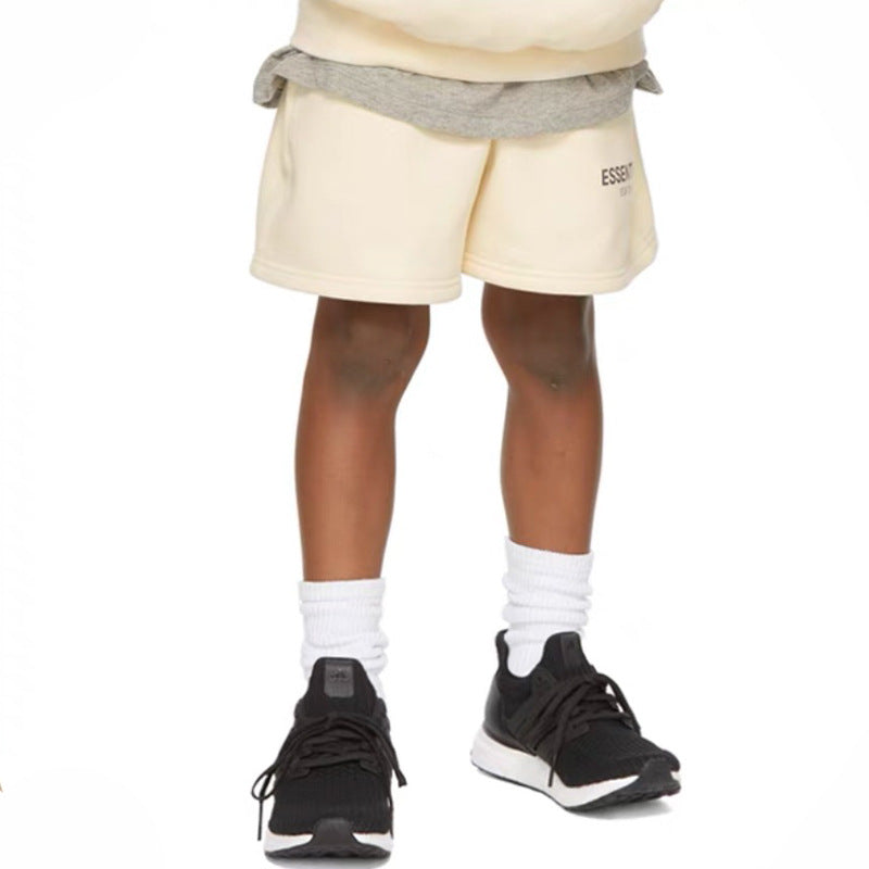 High-end original goods Essentials children's clothing T-shirt short sleeve fashion brand Fog high street boys and girls parent-child clothing