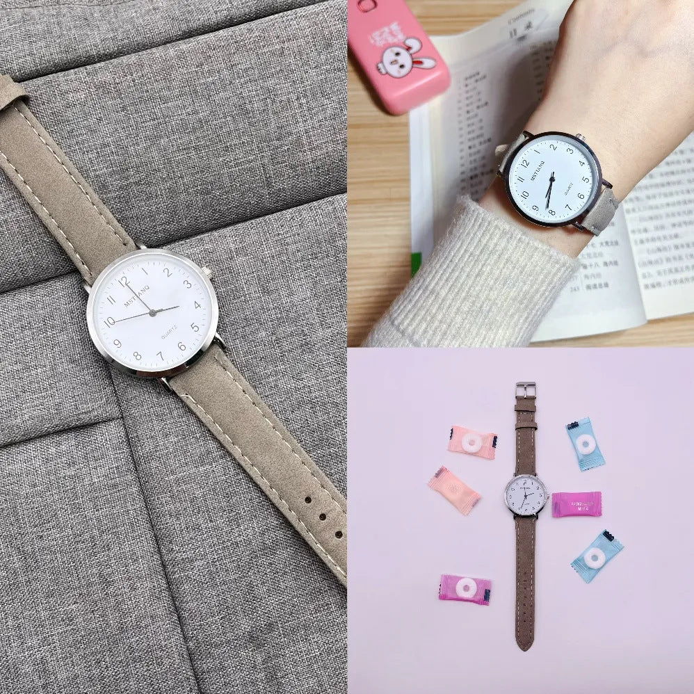 Exam-Specific Watch for Male and Female Middle School Students, Simple Silent Mechanical Trend, College Entrance Examination Electronic Quartz, Clear Numbers