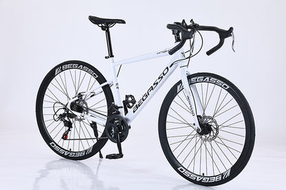 Factory wholesale road bike men's and women's adult variable speed Super Light Racing city bike bike