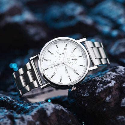 MCYKCY Factory Direct Men's Watch Gift Watch Wholesale watch Simple Steel Band Quartz Men's Watch