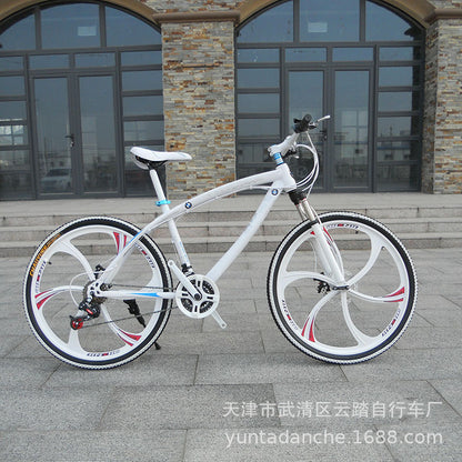 Bmw Mountain Bike Adult Men's and Women's Scooter Shock-Absorbing Disc Brake Off-Road Racing Road Student Sports Car