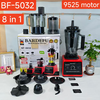 4Lblender Cross-Border North American Stainless Steel Food Processor Large Capacity Blender Juicer Mixer Meat Grinder