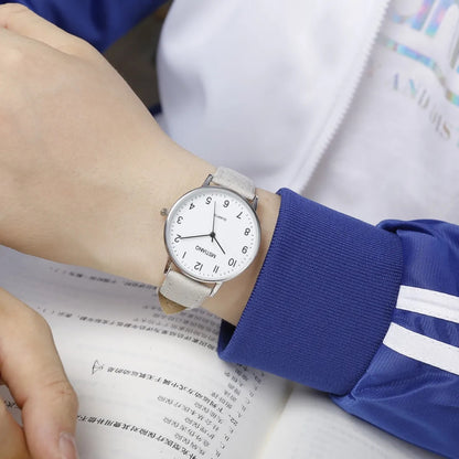 Exam-Specific Watch for Male and Female Middle School Students, Simple Silent Mechanical Trend, College Entrance Examination Electronic Quartz, Clear Numbers