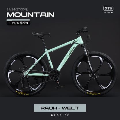 Mountain Bike Men and Women Adult Commuter Teenagers Variable Speed Student Shock Absorption off-Road Racing Bike Cross-Border