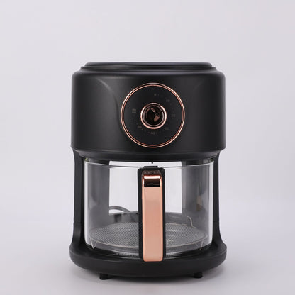Cross-Border Platform Specializes in Amazon's Best-Selling Household Color Screen Visual 6L Multi-Functional Glass Air Fryer 22