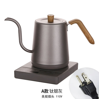 Carefully Selected Electric Kettle for Home Use, Suitable for Making Tea, with a Long Spout, Temperature Control, Hand-Pour Kettle, Integrated Insulation, Constant Temperature Electric Kettle