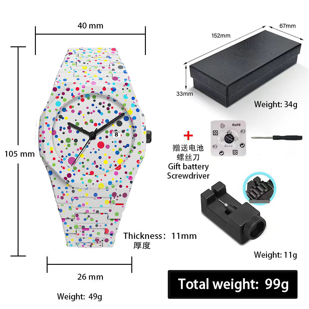 2026 Watches for Men, High-End Waterproof Women's Watches, Popular in Southeast Asia and the Middle East, Plastic Men's Quartz Watches Wholesale