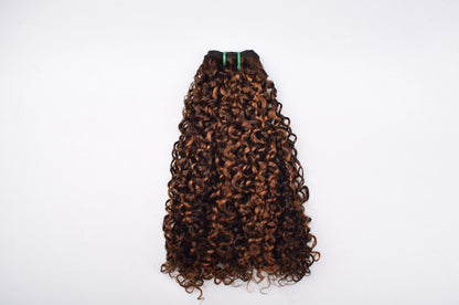 Fumi Hair Curly Bundles Real Hair Wig Hair Curtain Human Hair Full Human Hair Wig