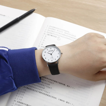 Exam-Specific Watch for Male and Female Middle School Students, Simple Silent Mechanical Trend, College Entrance Examination Electronic Quartz, Clear Numbers