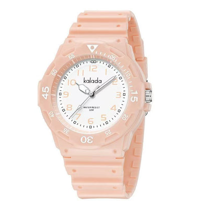 Trendy watches men's sports men's students waterproof anti-fall boys double calendar watch generation box link