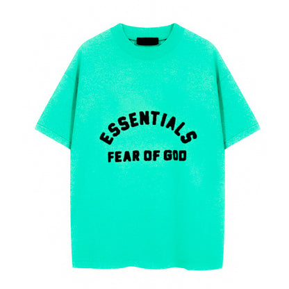 Trendy luxury ESSENTIALS girls' short-sleeved Heavy children's T-shirt children's clothing