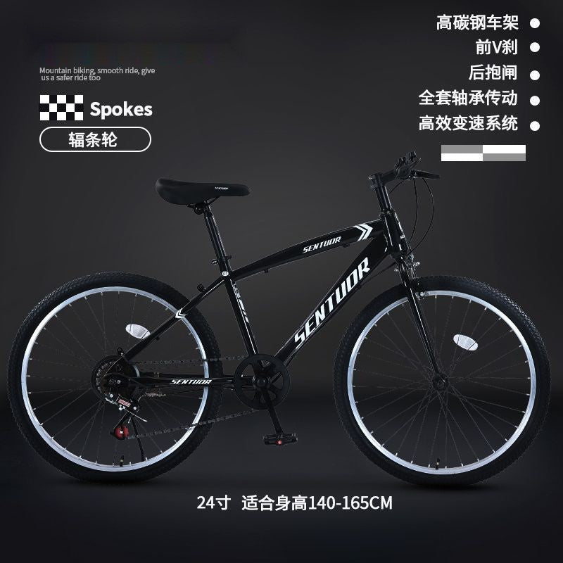 Mountain Bike Bicycle Adult Off-Road Men's and Women's Lightweight Road Variable Speed Racing Student