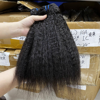 Customized Human Hair Wig Full Human Hair Real Hair Curtain for Women Kkst Bundles Human Hair Wig