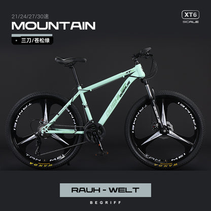 Mountain Bike Men and Women Adult Commuter Teenagers Variable Speed Student Shock Absorption off-Road Racing Bike Cross-Border