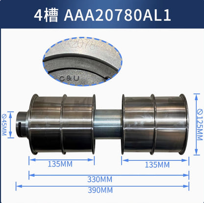 Otis Electromechanical/Elevator Steel Belt Wheel, Machine Room Guide Wheel/Opposite Rope Wheel, Otis Steel Belt Wheel