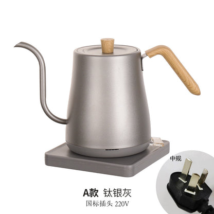 Carefully Selected Electric Kettle for Home Use, Suitable for Making Tea, with a Long Spout, Temperature Control, Hand-Pour Kettle, Integrated Insulation, Constant Temperature Electric Kettle