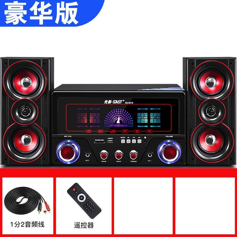 Schenko home computer audio home TV bluetooth wooden speaker 2.1 desktop cinema hif subwoofer wholesale