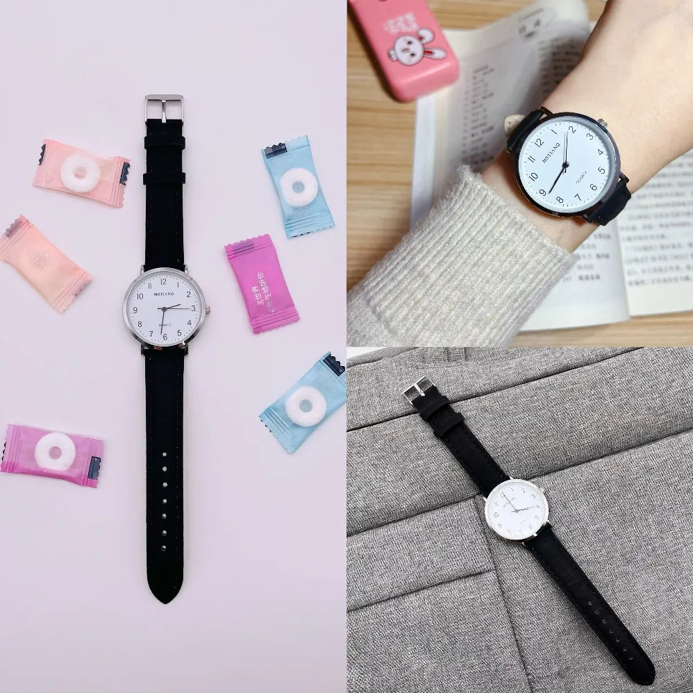 Exam-Specific Watch for Male and Female Middle School Students, Simple Silent Mechanical Trend, College Entrance Examination Electronic Quartz, Clear Numbers