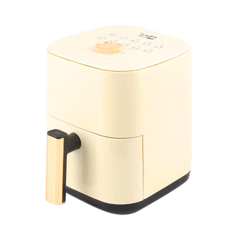 Camel Air Fryer 6L Household Large Capacity Electric Oven creamy-white Fries Baking Machine Gift Visual Fryer Wholesale