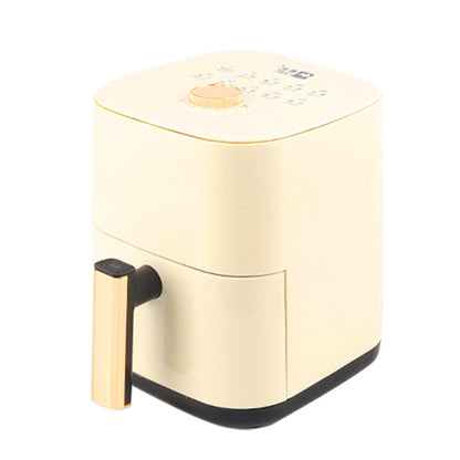 Camel Air Fryer 6L Household Large Capacity Electric Oven creamy-white Fries Baking Machine Gift Visual Fryer Wholesale