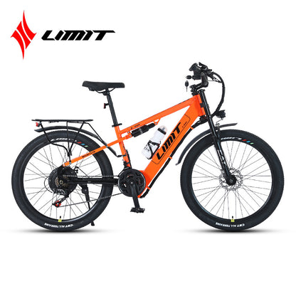 Factory Goods Straight Hair LIMIT/extreme 26inch Lithium Electric Bicycle 21 Speed Air Pressure Shock Absorption Soft Tail Electric Mountain