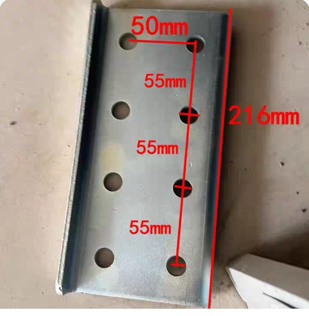 Elevator Guide Rail Connecting Plate/Secondary Rail Hollow Rail T75/75/70/89/127/114 Guide Plate Tk5A Lift