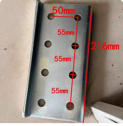 Elevator Guide Rail Connecting Plate/Secondary Rail Hollow Rail T75/75/70/89/127/114 Guide Plate Tk5A Lift