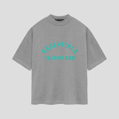 Trendy luxury ESSENTIALS girls' short-sleeved Heavy children's T-shirt children's clothing