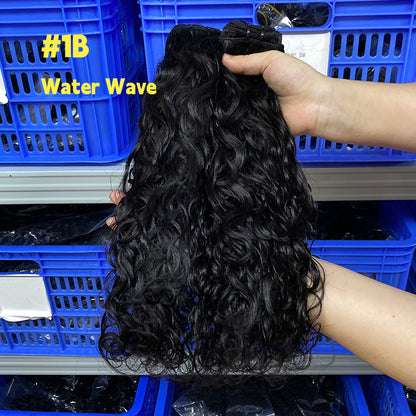10A Human Hair Hair Curtain Double Drawn Humanhair Bundle Bone Straight Hair Spot Manufacturer Wholesale